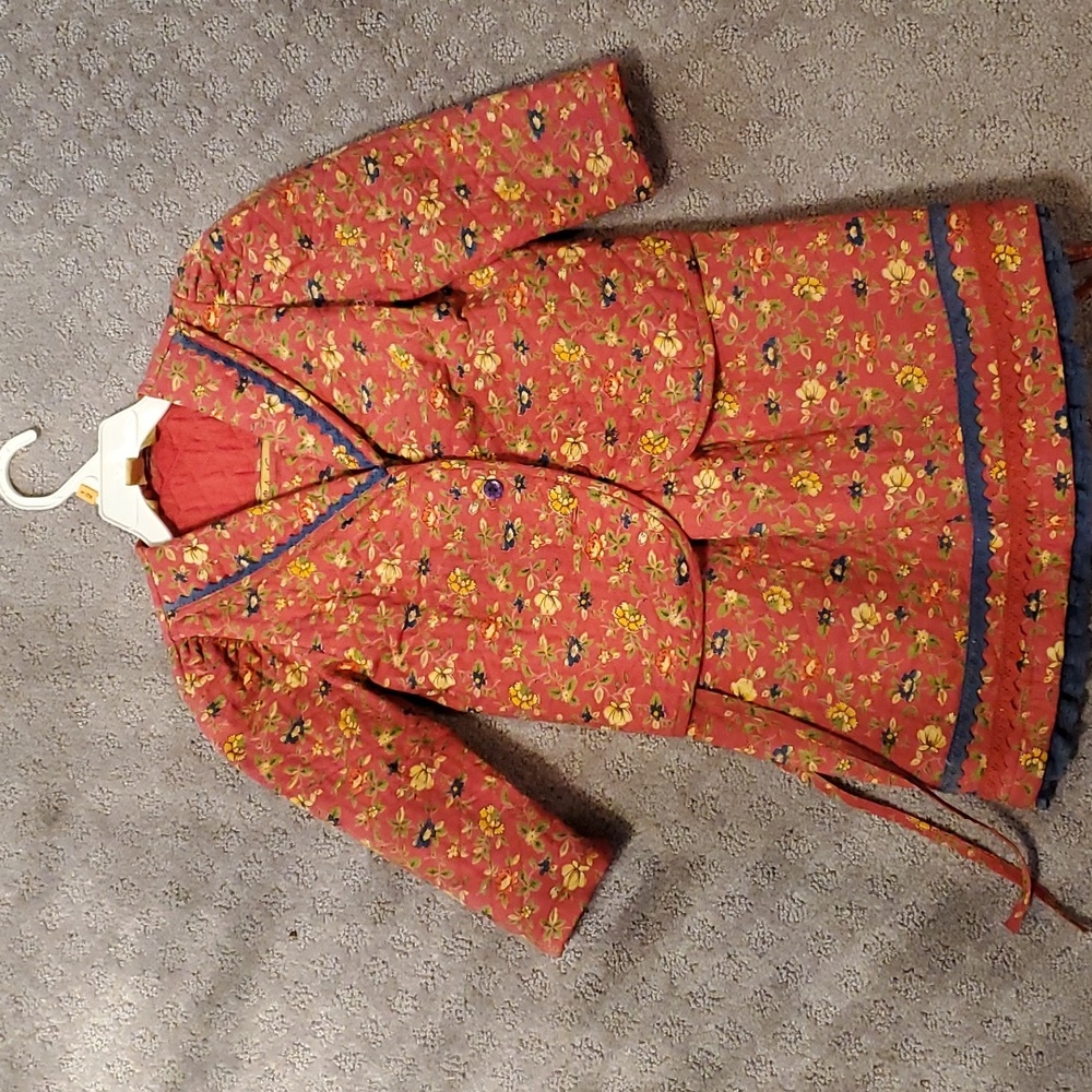 Brand New burnt orange April Cornell dress.